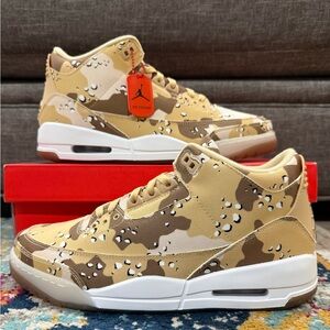 Size 11W/9.5M - WNBA x Women’s Air Jordan 3 Retro “Desert Camo”